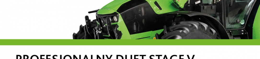 PROFESJONALNY DUET STAGE V z oryginalnym ładowaczem DEUTZ-FAHR FZ 20 Profi Line