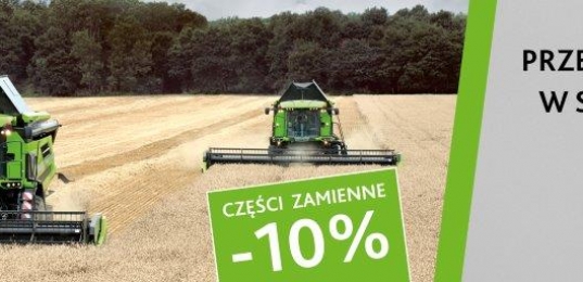 PROMOCJA -10% na CZĘŚCI ZAMIENNE DEUTZ-FAHR