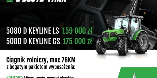 WIOSENNA PROMOCJA DEUTZ FAHR na oryginalne części zamienne